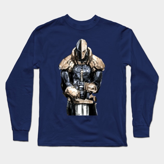 Deathstroke the terminator Long Sleeve T-Shirt by comictees